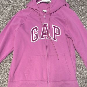 GAP Lavender Zip-Up Hoodie